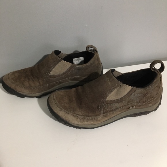 Merrell Zoya Bracken slip on hiking shoes leather sneakers - Picture 4 of 10